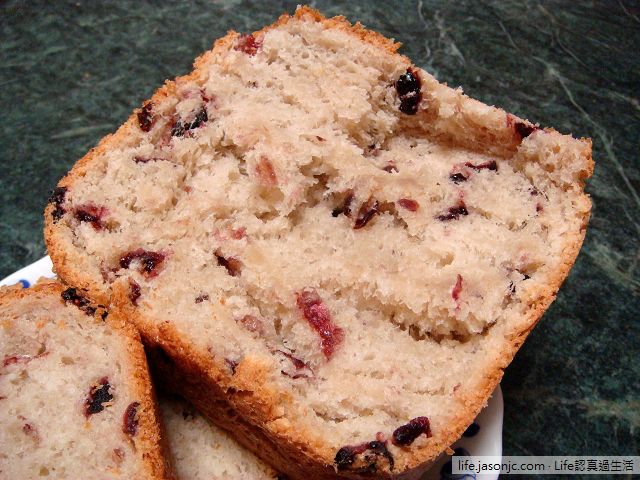 （麵包食譜）KAISER威寶麵包機Bread Maker BM-500做蔓越莓吐司，用料不手軟