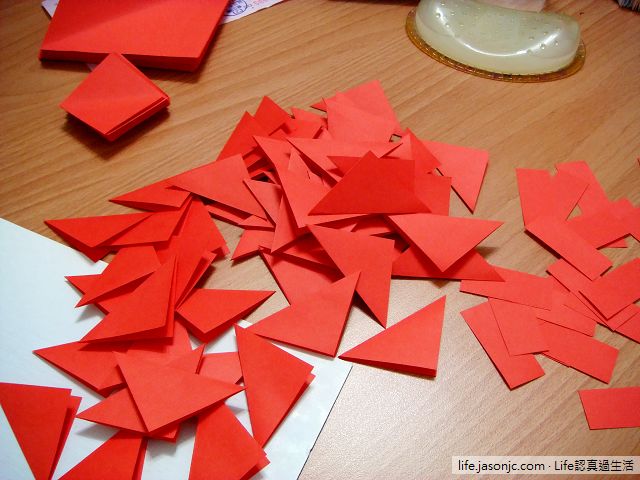 童軍團集會單元之一：紅元寶摺紙玩具