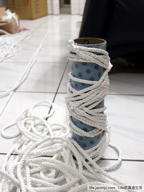 （童軍繩結）棉繩裁剪DIY 1：動手裁剪出500條童軍繩