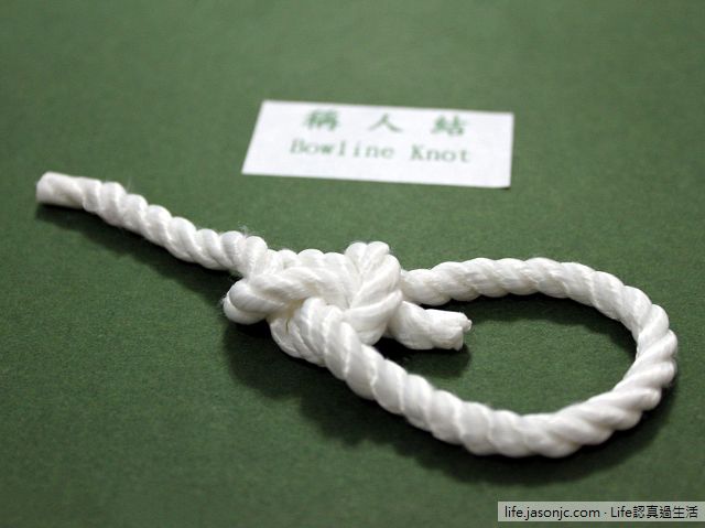 （童軍繩結）第1幅繩結板：女童繩結板作品