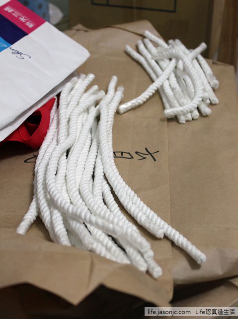 （童軍繩結）棉繩裁剪DIY 2：火燒繩頭，防開花