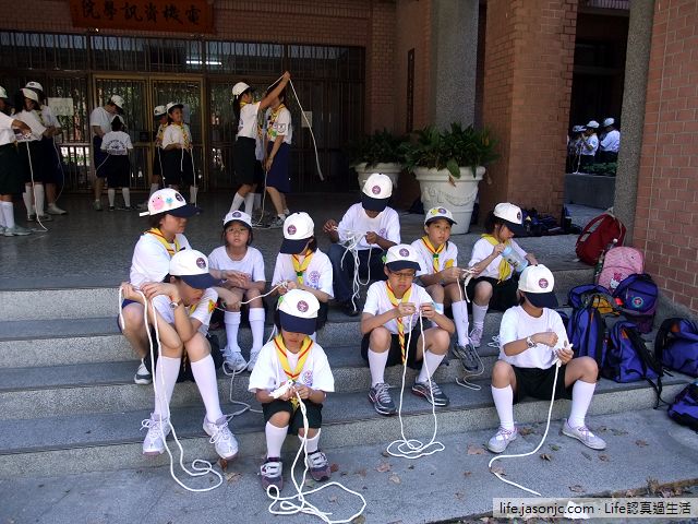 （童軍繩結）團集會：童軍繩結教學，打繩結比賽