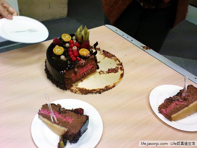 主播同事生日快樂：La Fourviere芙麗葉の熱帶水果巧克力蛋糕
