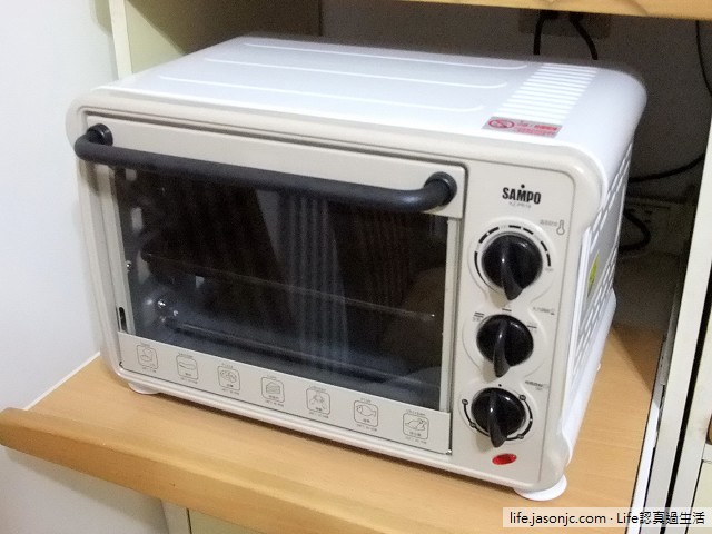 （開箱）聲寶18公升三段電烤箱SAMPO KZ-PR18
