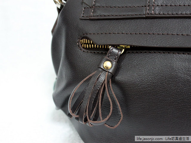 （包包）寶莎禮妮borsalini義大利時尚手工牛皮側背包、貓頭鷹鑰匙圈吊飾
