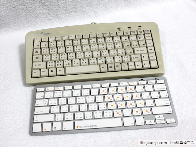 （開箱）Elephant KE-004超薄短版巧克力迷你鍵盤