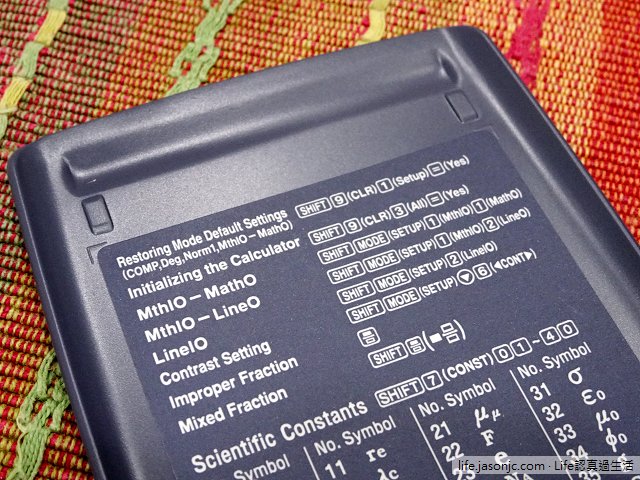 （開箱）卡西歐Casio fx-991ES PLUS 12位數工程型計算機