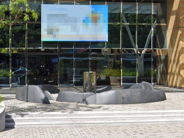 （台北中正）豪華朗機工日光域、河飄風、樹雨霧、鏡山水@台電大樓（實用且迷人的公共藝術）