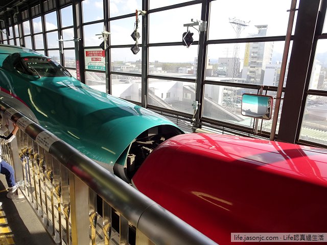 （JR Pass）E5隼號、E6小町號新幹線列車分離作業@盛岡車站（影片＋照片）