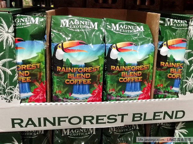 （Costco好市多必買）Magnum有機雨林綜合咖啡豆，大嘴鳥包裝好醒目