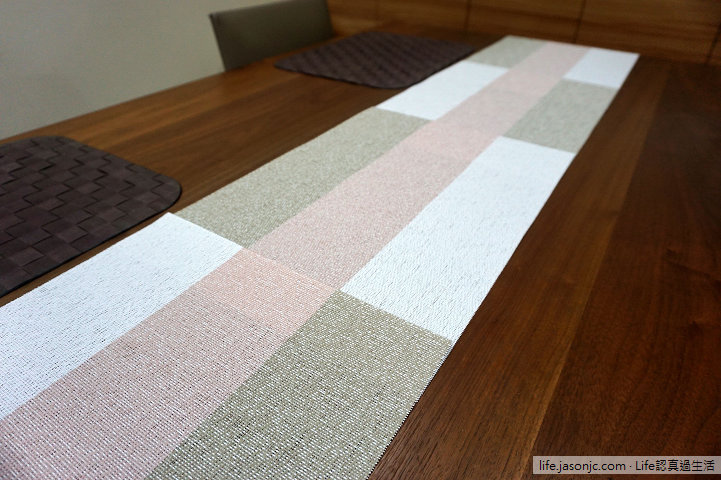 （開箱）日式風三色拼接餐墊