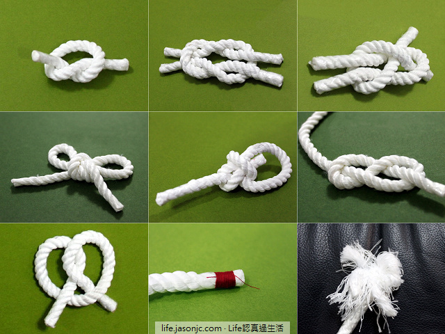 （目錄）童軍基本繩結：從棉繩、童軍繩再到繩結板製作教學